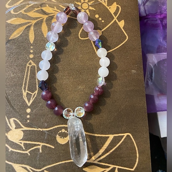 Handmade Real Crystals and Beads Friendship Bracelets! 🤩 Halloween on the way🎃 - Picture 2 of 2